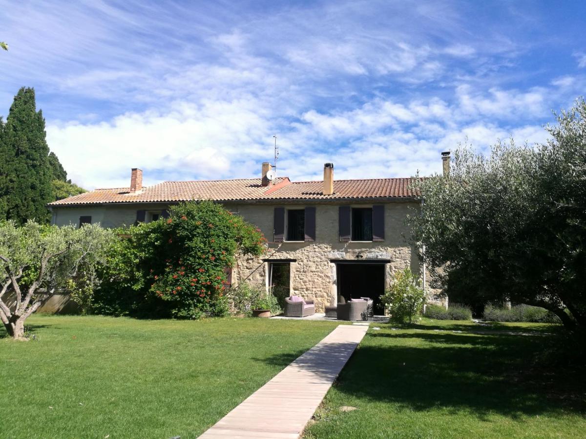 Hotel Mas de la Gramillère Barbentane Exterior foto