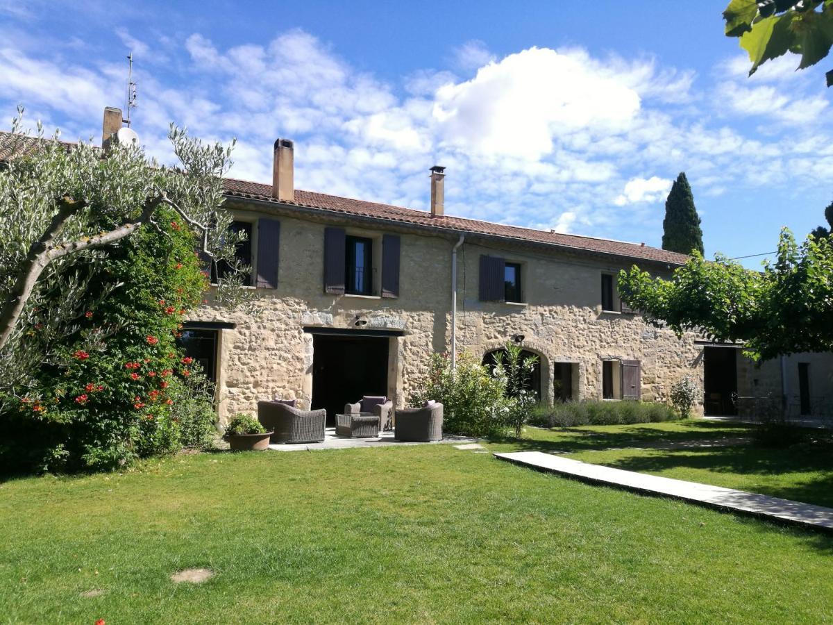Hotel Mas de la Gramillère Barbentane Exterior foto