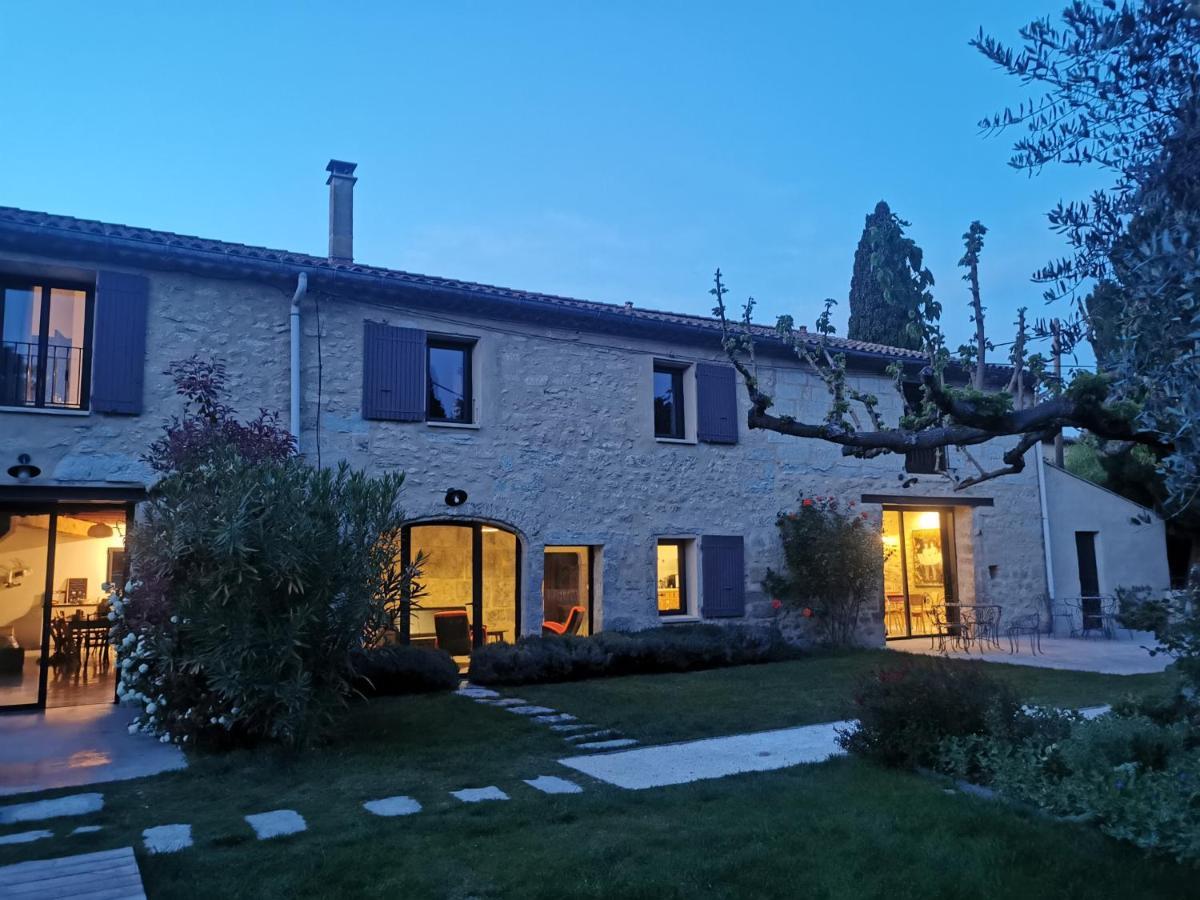 Hotel Mas de la Gramillère Barbentane Exterior foto